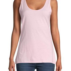 LOFT Pink Scoop neck Sleeveless Tank top Sze Small